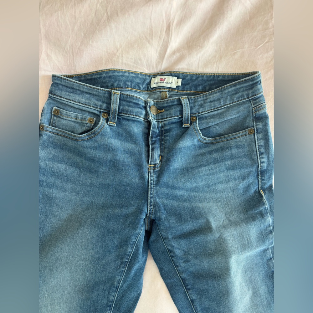 Vineyard Vines size 4 Straight Leg stretch Denim Jeans